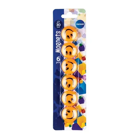 Magnety Smajlík 6ks
